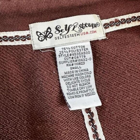 Vintage Self esteem Bella swan Y2K Fitted Blazer Jacket 2000s Sleaze Buttons - Picture 5 of 5